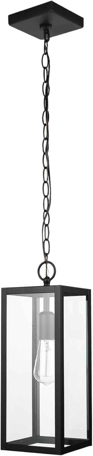 44773 1-Light Outdoor Pendant Matte Black