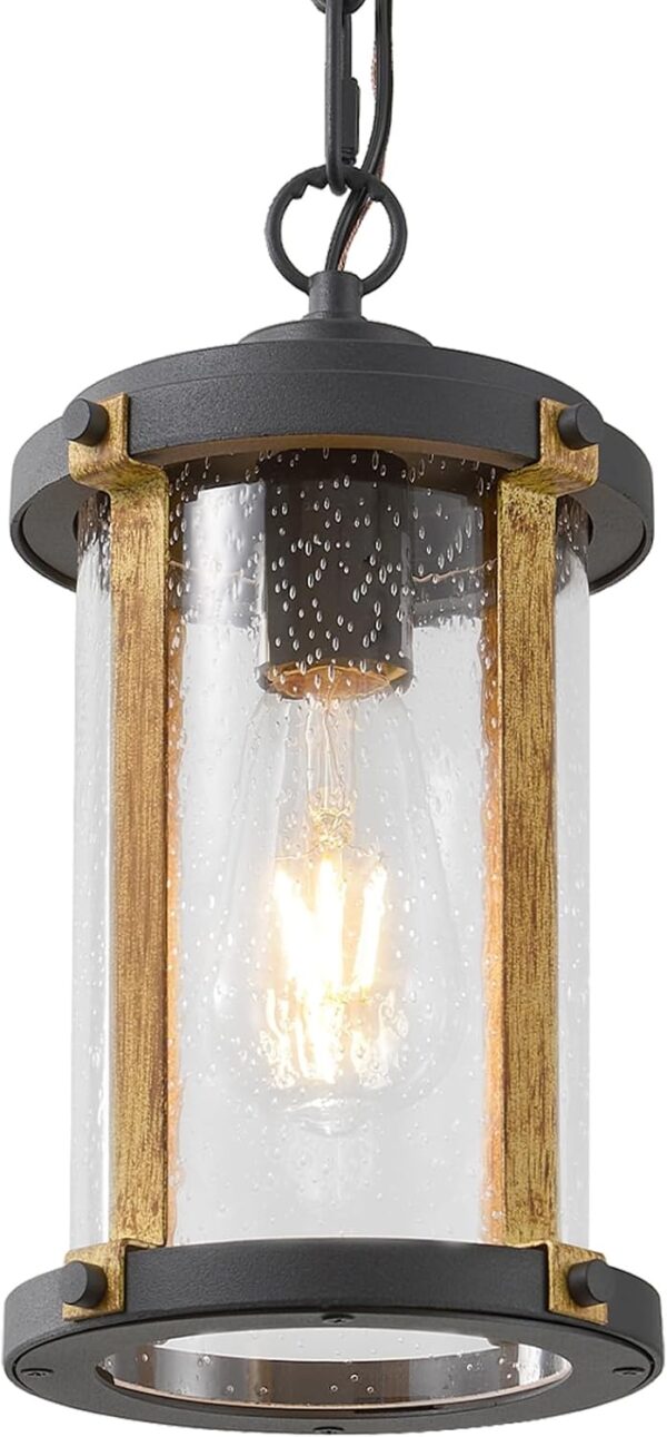 1-Light Outdoor Pendant Light for Porch