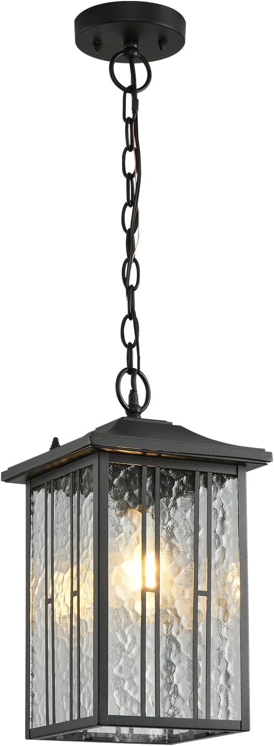 Outdoor Pendant Light Black Exterior Hanging Lights