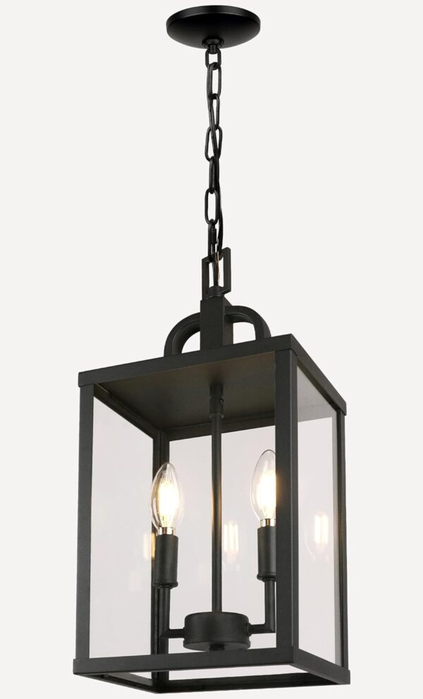 Large Outdoor Indoor Pendant Light 2-Light