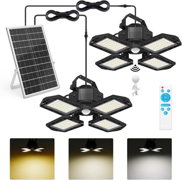 Solar Outdoor Lights Solar Lights Indoor Motion Sensor Pendant Light 3 Colors