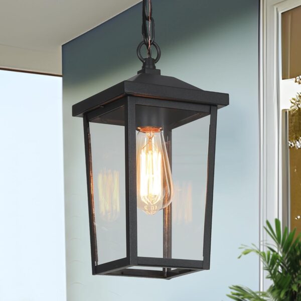 Outdoor Pendant Light Fixture Farmhouse Exterior Lights