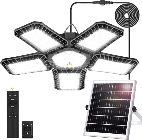 Solar Light for Shed with Constant On & Motion Activated Simple 2