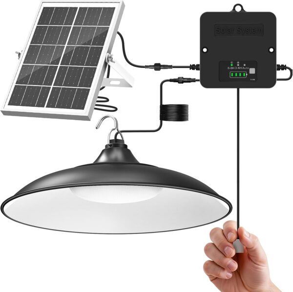 Solar Shed Light Indoor Outdoor