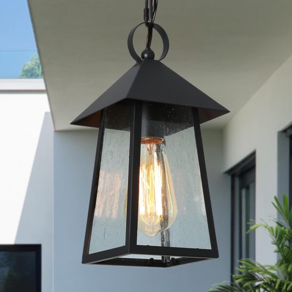Outdoor Pendant Lights Modern Farmhouse Exterior Light Fixture