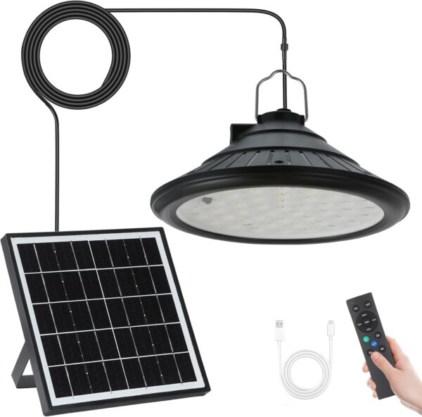 Solar Chicken Coop Light with Remote