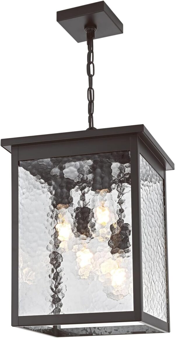 16.7'' Large Outdoor Pendant Light