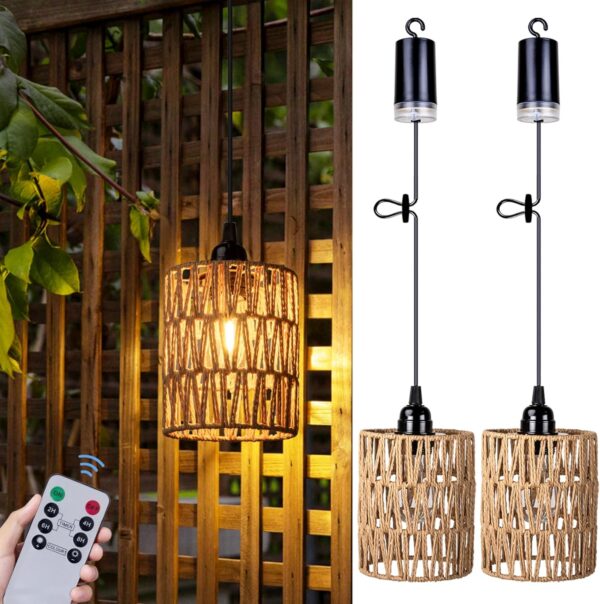 Battery Operated Chandelier Battery Hanging Pendant Light